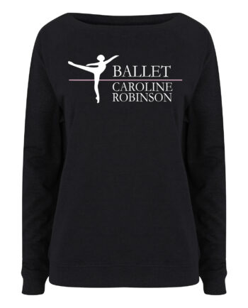 Caroline Robinson Ballet Slouch Sweatshirt