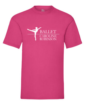 Caroline Robinson Ballet Hot Pink T-Shirt