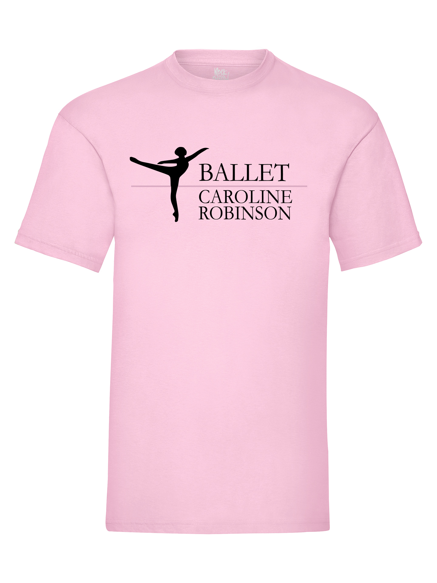 Caroline Robinson Ballet Baby Pink T-Shirt