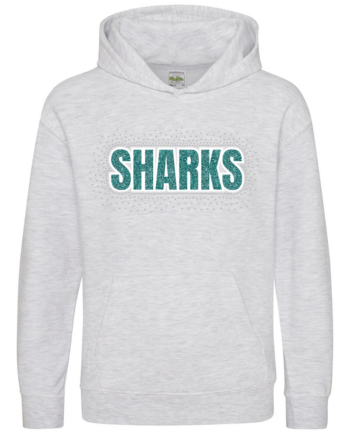 South West Sharks Heather Grey Pullover Hoodie
