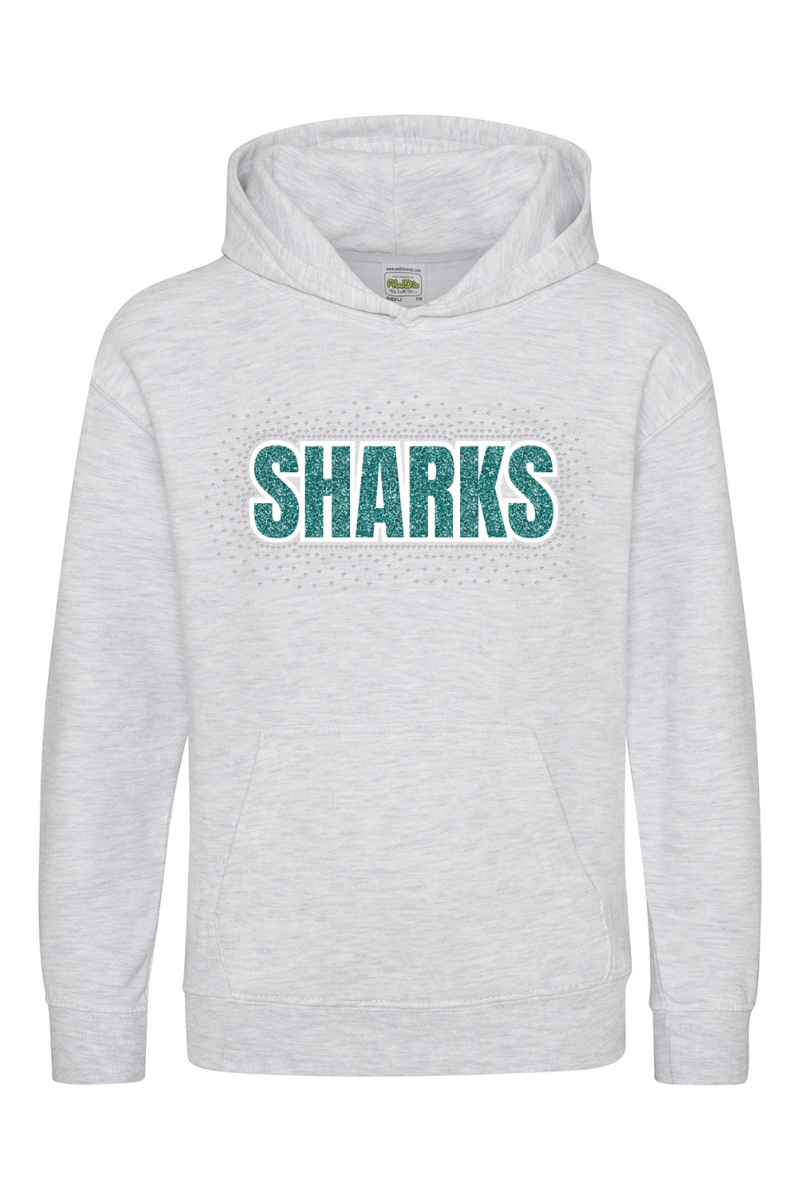 South West Sharks Heather Grey Pullover Hoodie