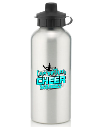 Carmarthen Cheer Academy Silver Water Bottle