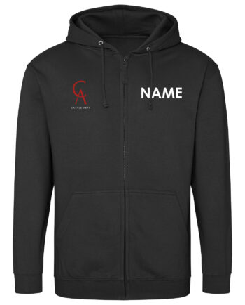 Castle Arts Zipped Hoodie