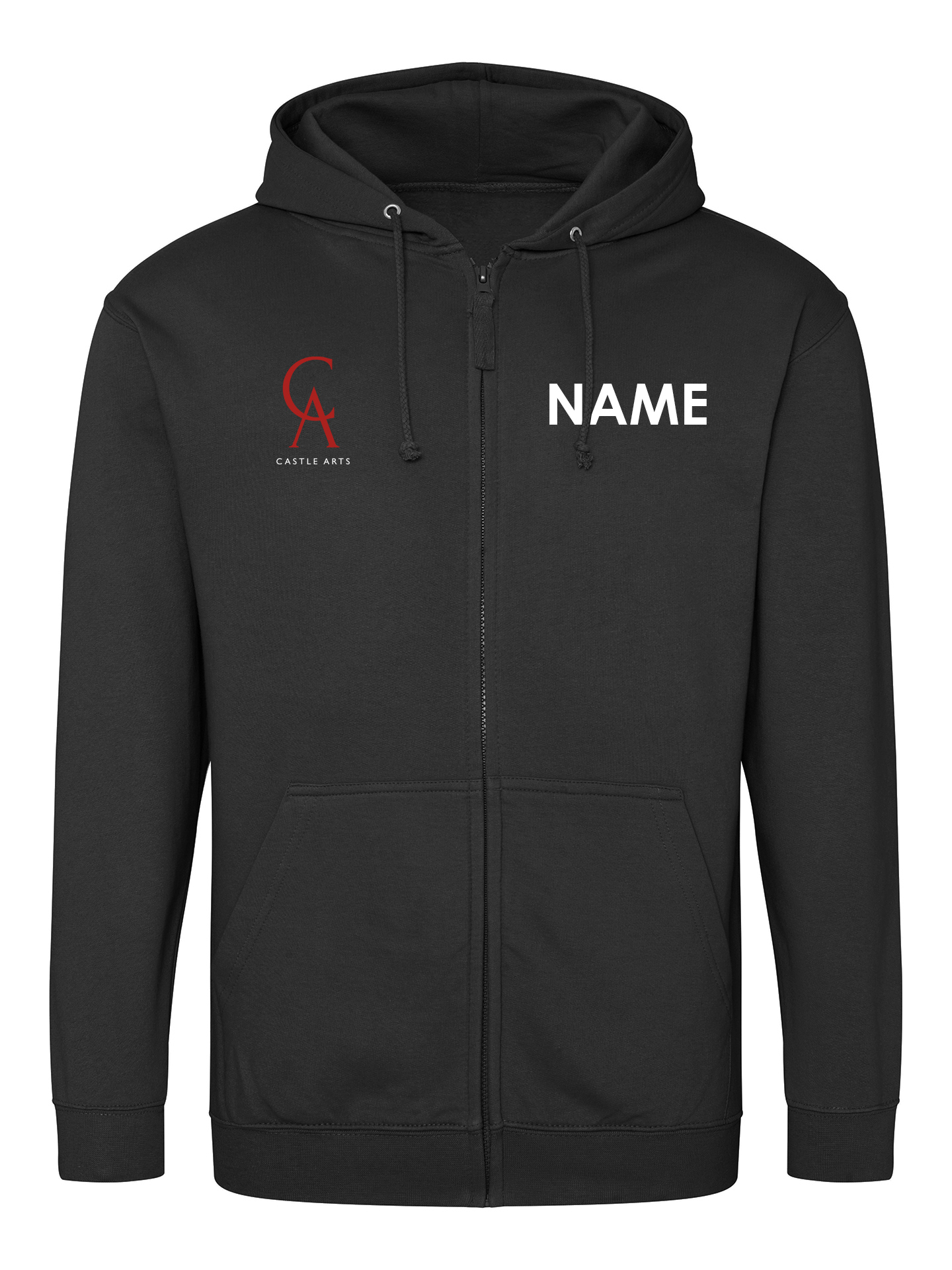Castle Arts Zipped Hoodie