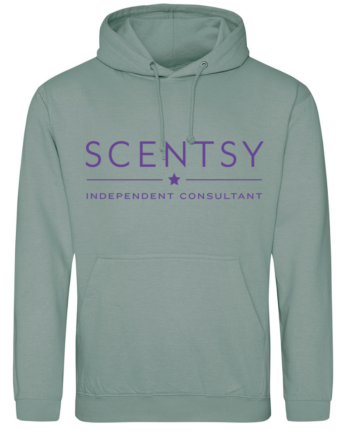 Authorized Scentsy Dusty Green Pullover Hoodie