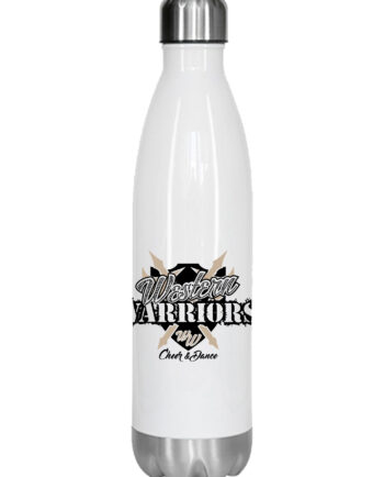 Western Warriors White Water Bottle