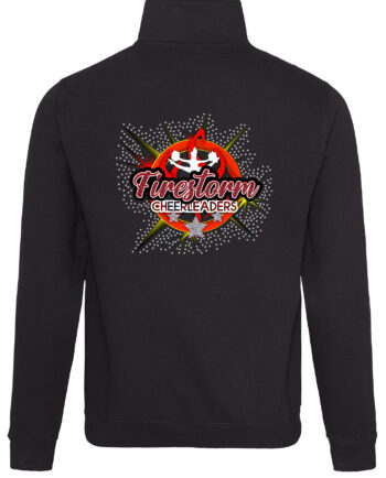 Firestorm Cheerleaders Quarter Zip Top