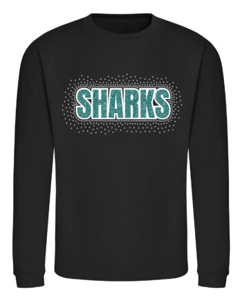 South West Sharks Black Sweatshirt