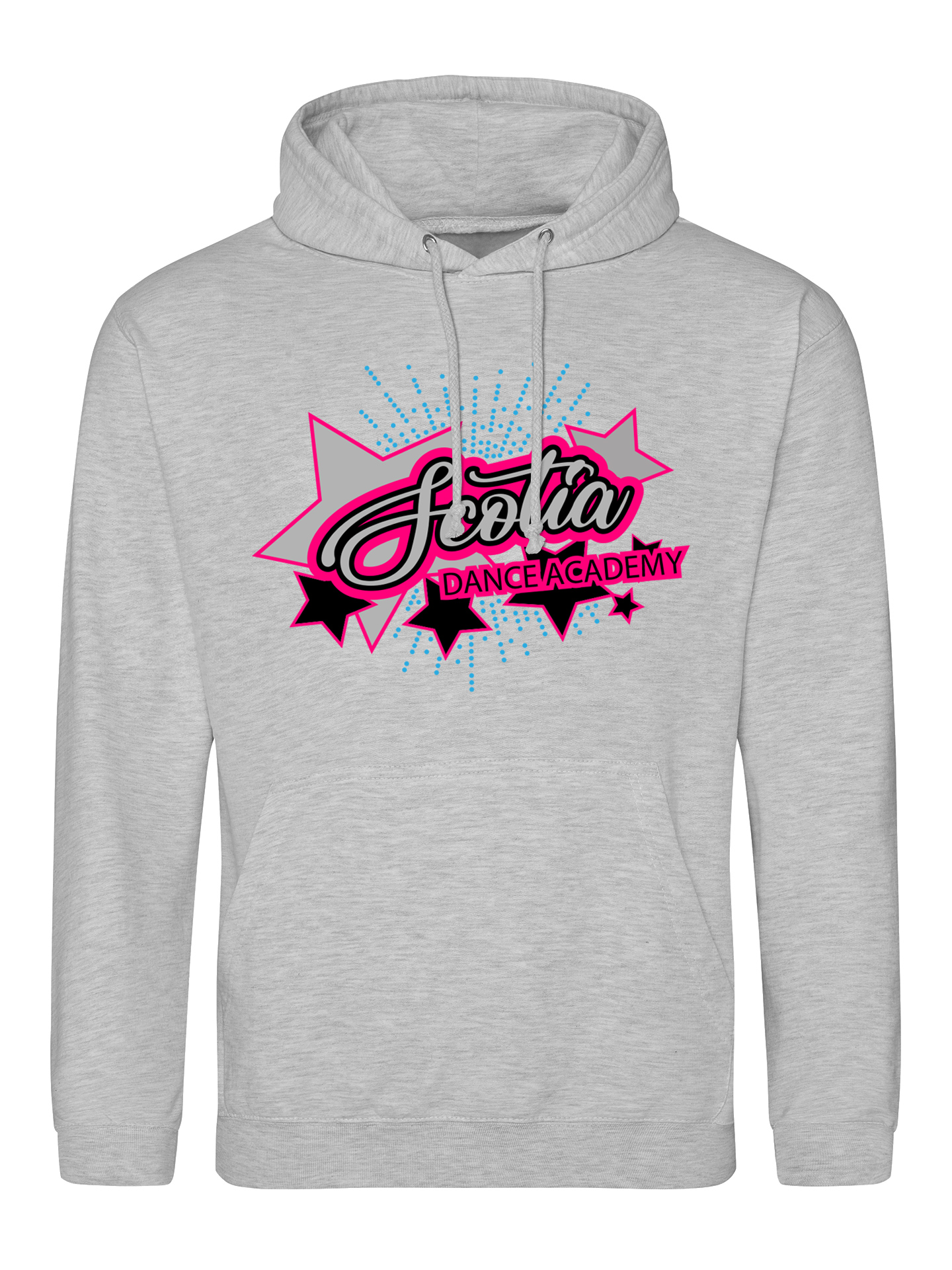 Scotia Dance Academy Grey Pullover Hoodie - Image 2