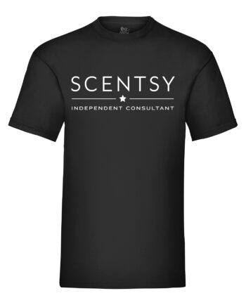 Authorized Scentsy Vendor Black T-Shirt