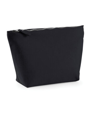 Black Accessory Bag With Logo
