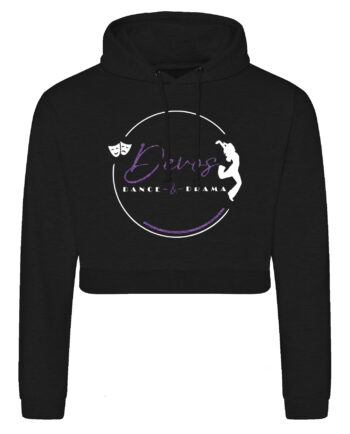 Devos Dance and Drama Cropped Hoodie