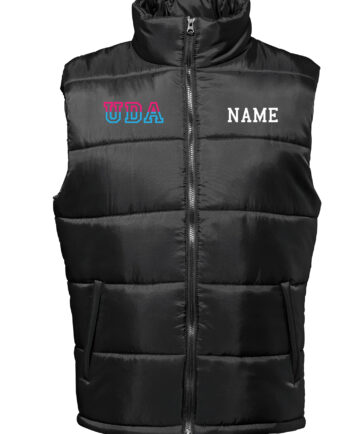 UDA - Urbanized Dance Academy School Of Dance Padded Bodywarmer
