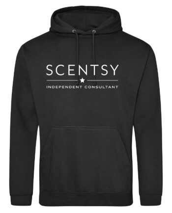 Authorized Scentsy Black Pullover Hoodie