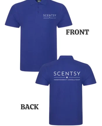 Authorized Scentsy Vendor Purple Polo T-Shirt
