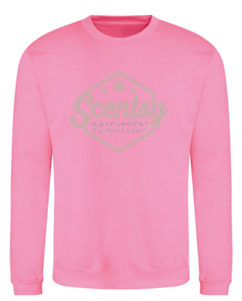 Authorized Scentsy Sparkle Candyfloss Pink Sweatshirt