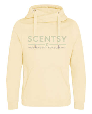 Scentsy Vendor Sparkle Vanilla Milkshake Cross Neck Pullover Hoodie
