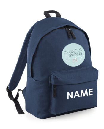 Cygnets To Swans Navy Backpack