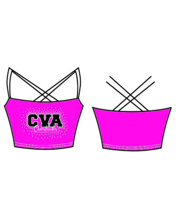 CVA CUSTOM LYCRA STRAPPY BACK CROP TOP *6-8 WEEKS*
