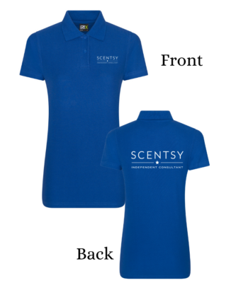 Authorized Scentsy Vendor Royal Blue Polo T-Shirt