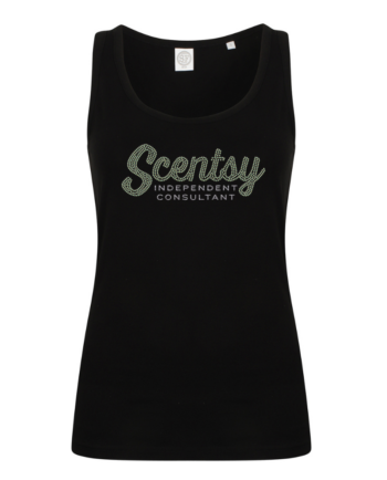 Authorized Scentsy Vendor - Sparkle Black Vest