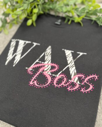 Sparkle Wax Boss Black T-Shirt
