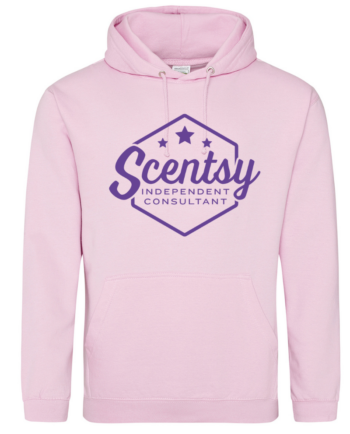 Authorized Scentsy Vendor Pullover Baby Pink  Hoodie