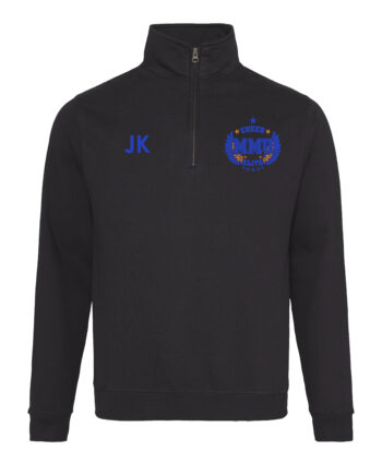 MMU Cheerleading 1/4 Zip Up Hoodie
