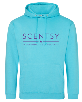 Authorized Scentsy Vendor Pullover Turquoise Surf  Hoodie