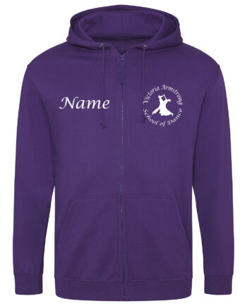 Victoria Armstrong School Of Dance Zipped Hoodie