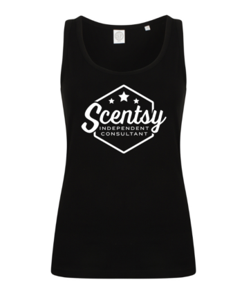 Authorized Scentsy Ladies Black Vest