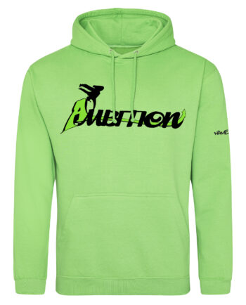Ambition Lime Green Crew Uchelgais Hoodie