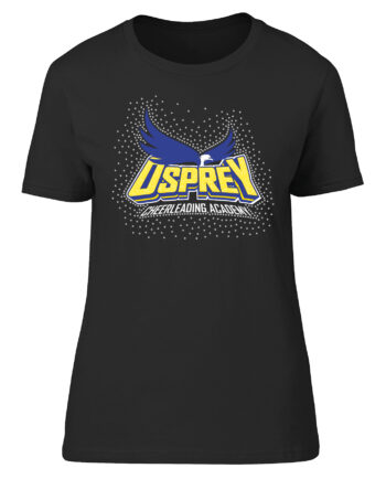 Ospreys Cheerleading Academy Ladies Fitted T-Shirt