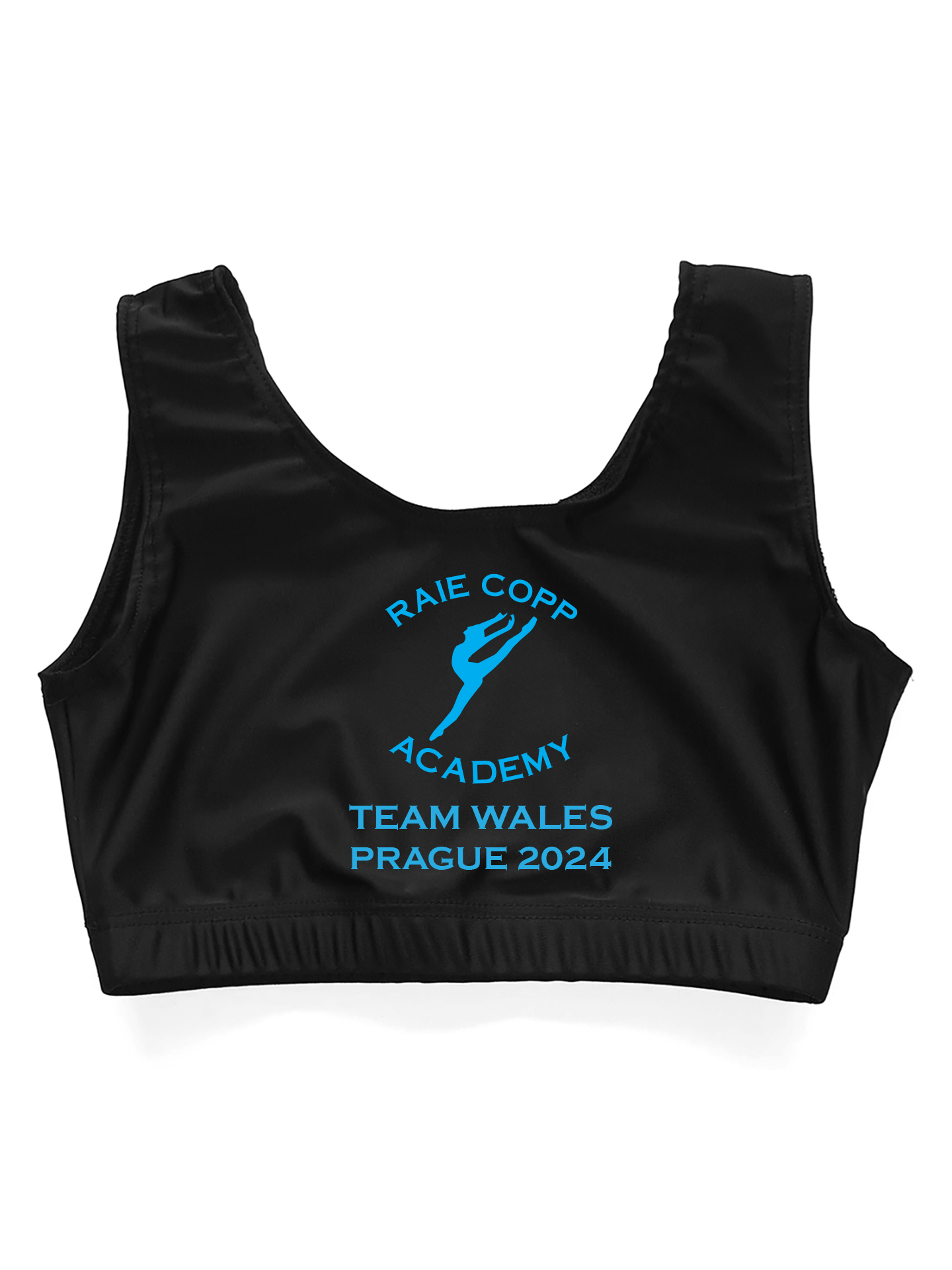 Raie Copp Team Wales Lycra Crop Top