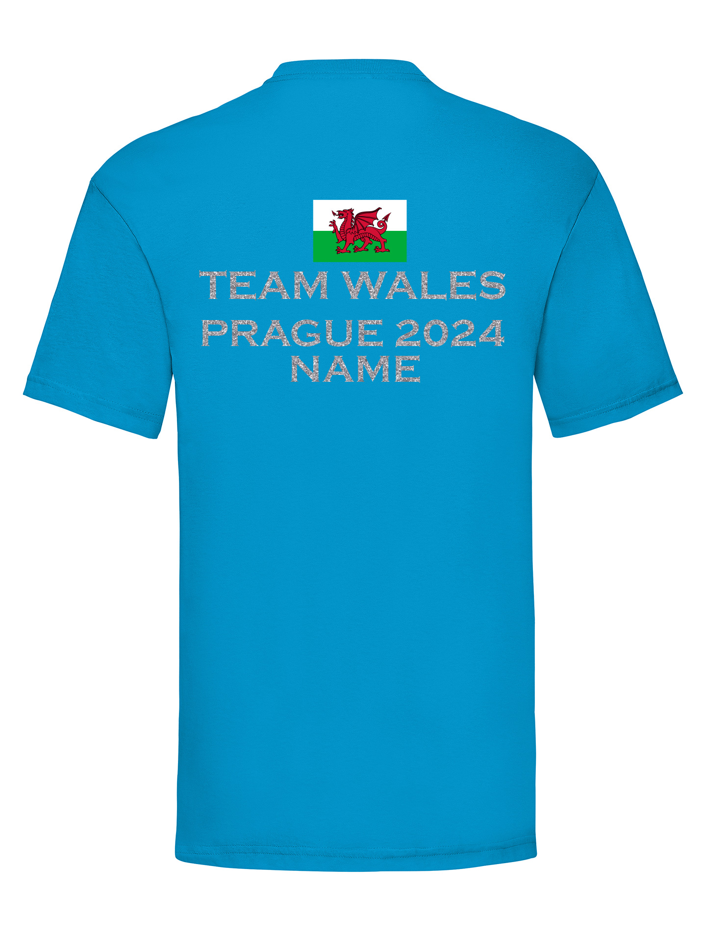 Raie Copp Academy Team Wales Rhinestone T-Shirt - Image 4