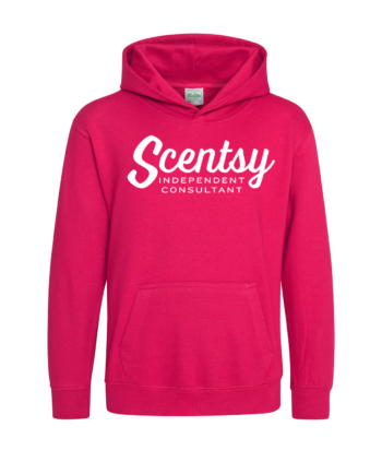 Authorized Scentsy Vendor Hot Pink  Children's Pullover  Hoodie