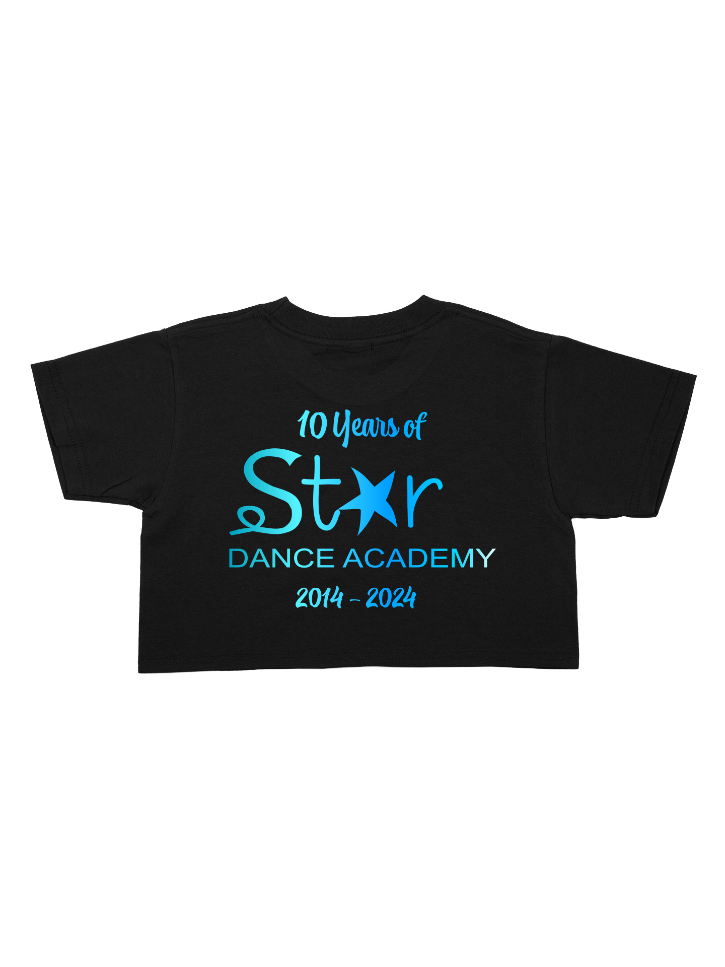 Star Dance 10 Year Anniversary Cropped T-Shirt - Image 2