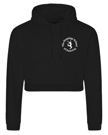 Deeping School of Dancing Cropped Hoodie