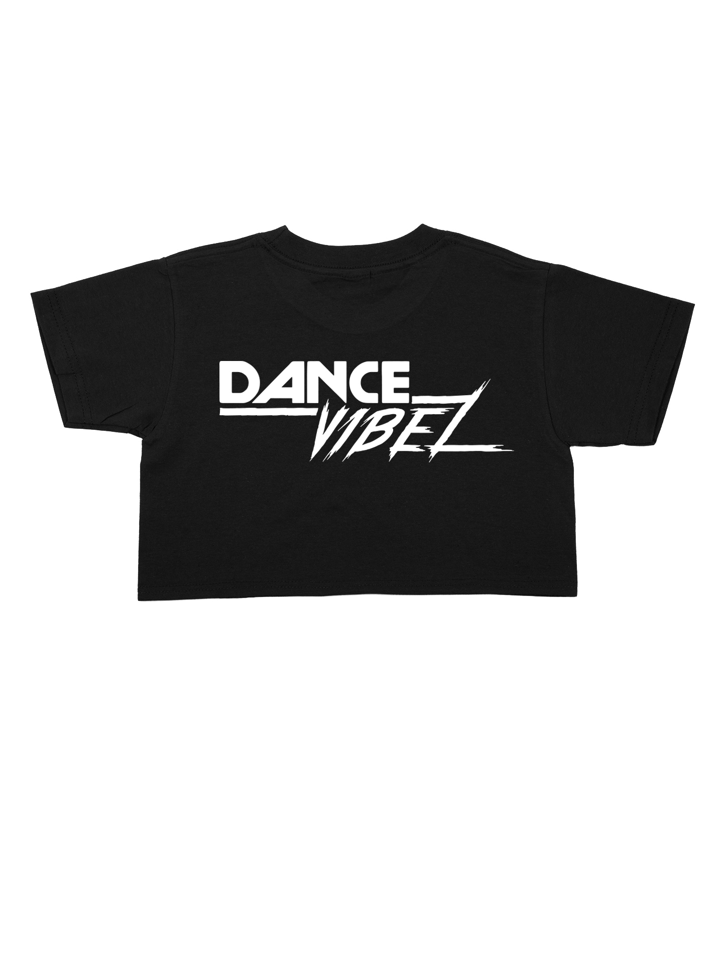 Dance Vibez Printed Cropped T-Shirt