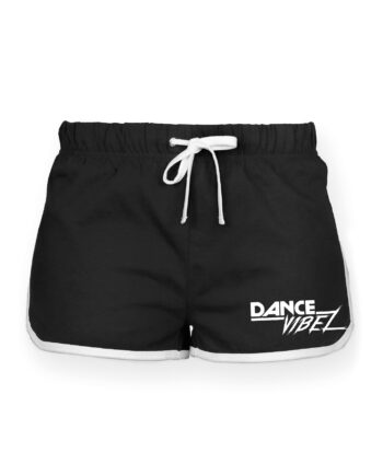 Dance Vibez Printed Retro Shorts