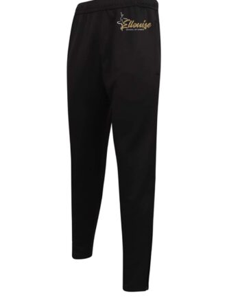 Ellouise School Of Dance Black Tracksuit Bottoms