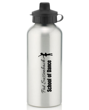 Pat Sussenbach School Of Dance Silver Water Bottle