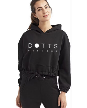 Dotts Fitness Cropped Hoodie
