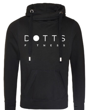 Dotts Fitness Cross Neck Hoodie