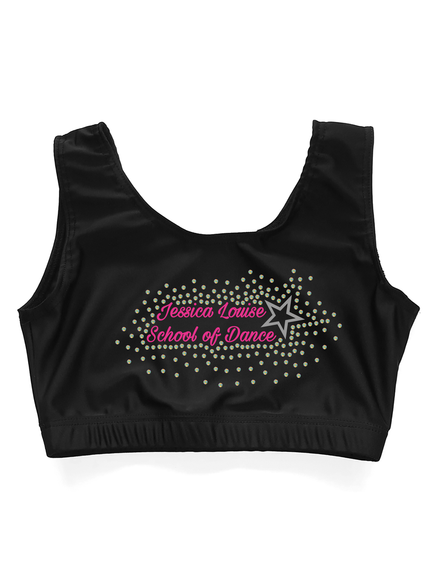 Jessica Louise School Of Dance Lycra Crop Top