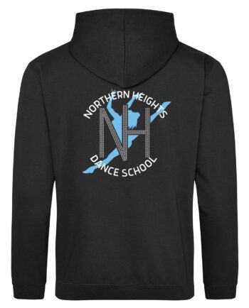 Northern Heights Dance School Rhinestone Zipped Hoodie