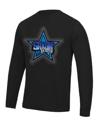 Saxon Stars Long Sleeve T-shirt