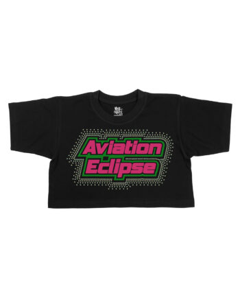 Aviation Eclipse Cropped T-shirt