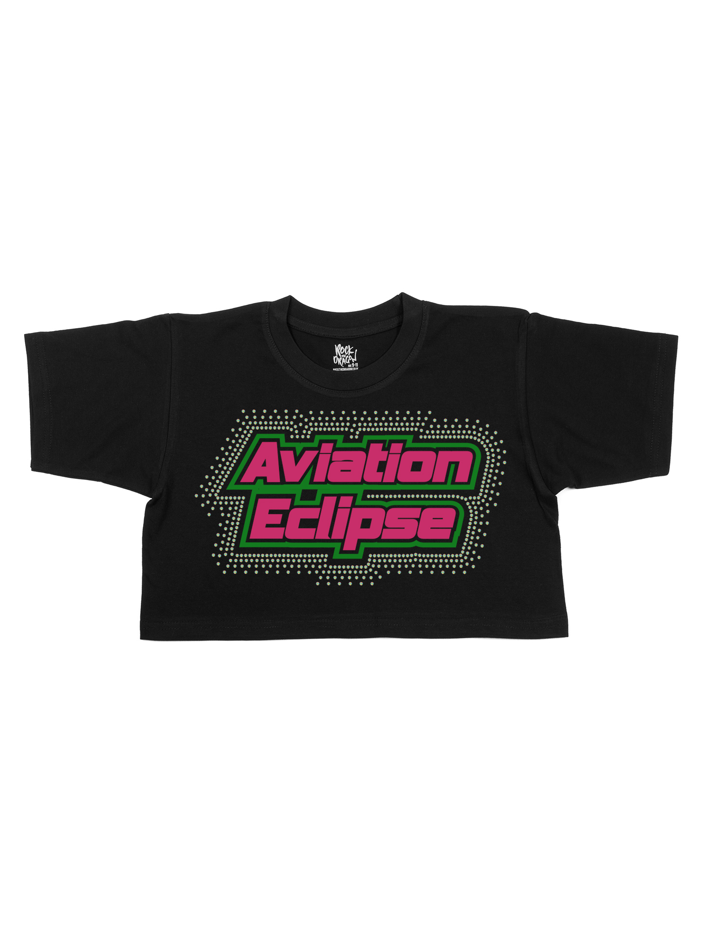 Aviation Eclipse Cropped T-shirt