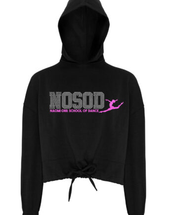 Naomi Orr School of Dance Cropped Oversize Hoodie